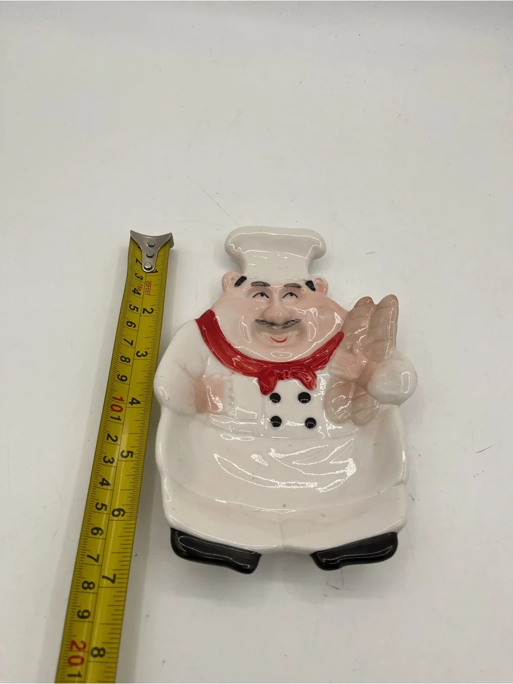 Fat Chef Ceramic Spoon Rest